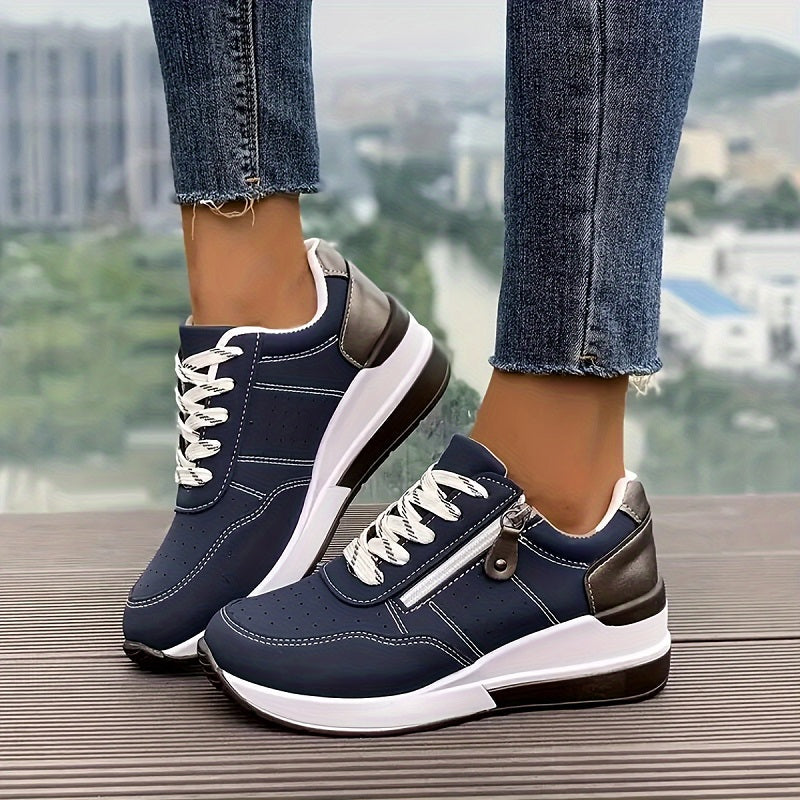 Lekkie sneakersy ortopedyczne z wygodną podeszwą - Bali Blue