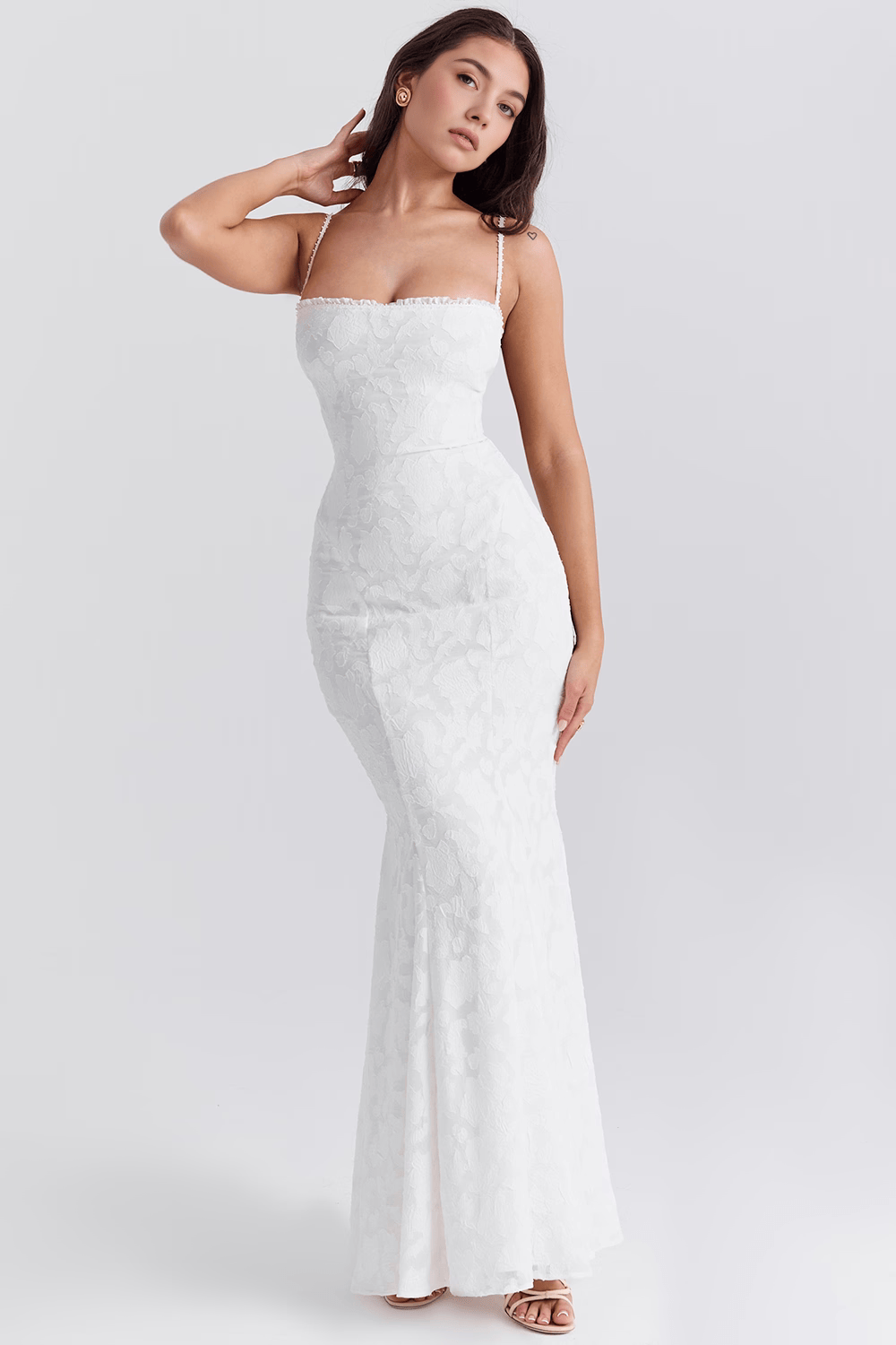Przewiewna sukienka maxi o eleganckim kroju