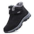 Solidne zimowe buty outdoorowe - Czarny