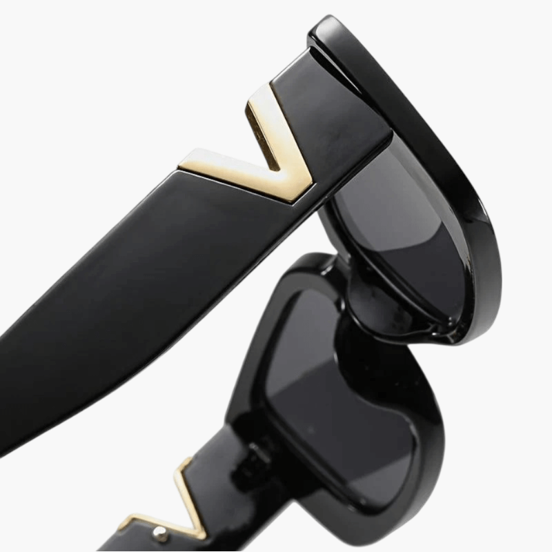 Eleganckie okulary przeciwsłoneczne z ochroną UVA i UVB