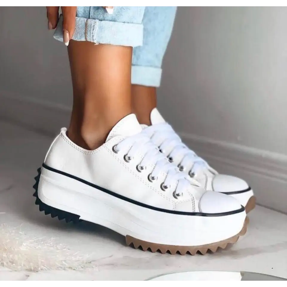 Damskie sneakersy z ergonomicznym wsparciem i amortyzacją