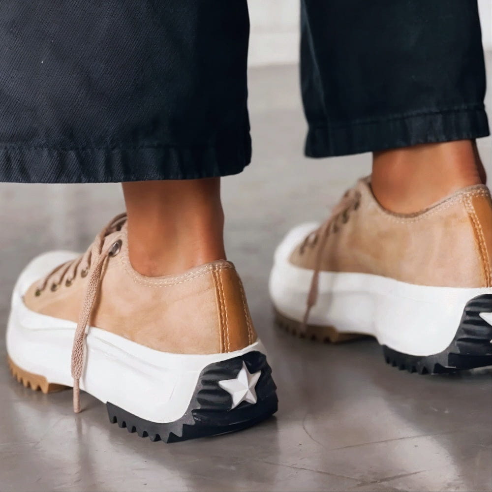 Damskie sneakersy z ergonomicznym wsparciem i amortyzacją