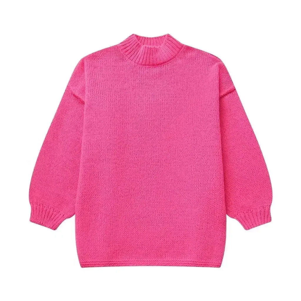Miękki i ciepły sweter oversize na jesień