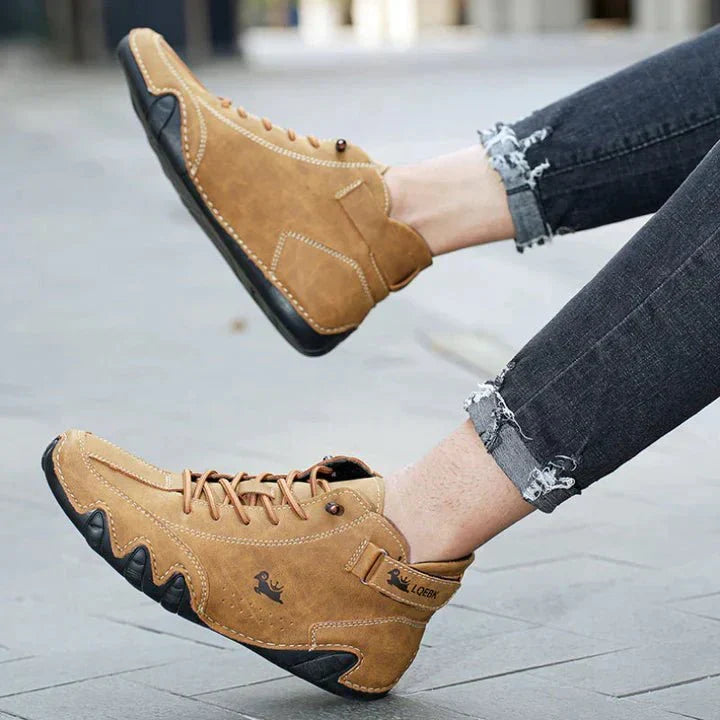 Lekkie męskie sneakersy outdoorowe z oddychającego materiału