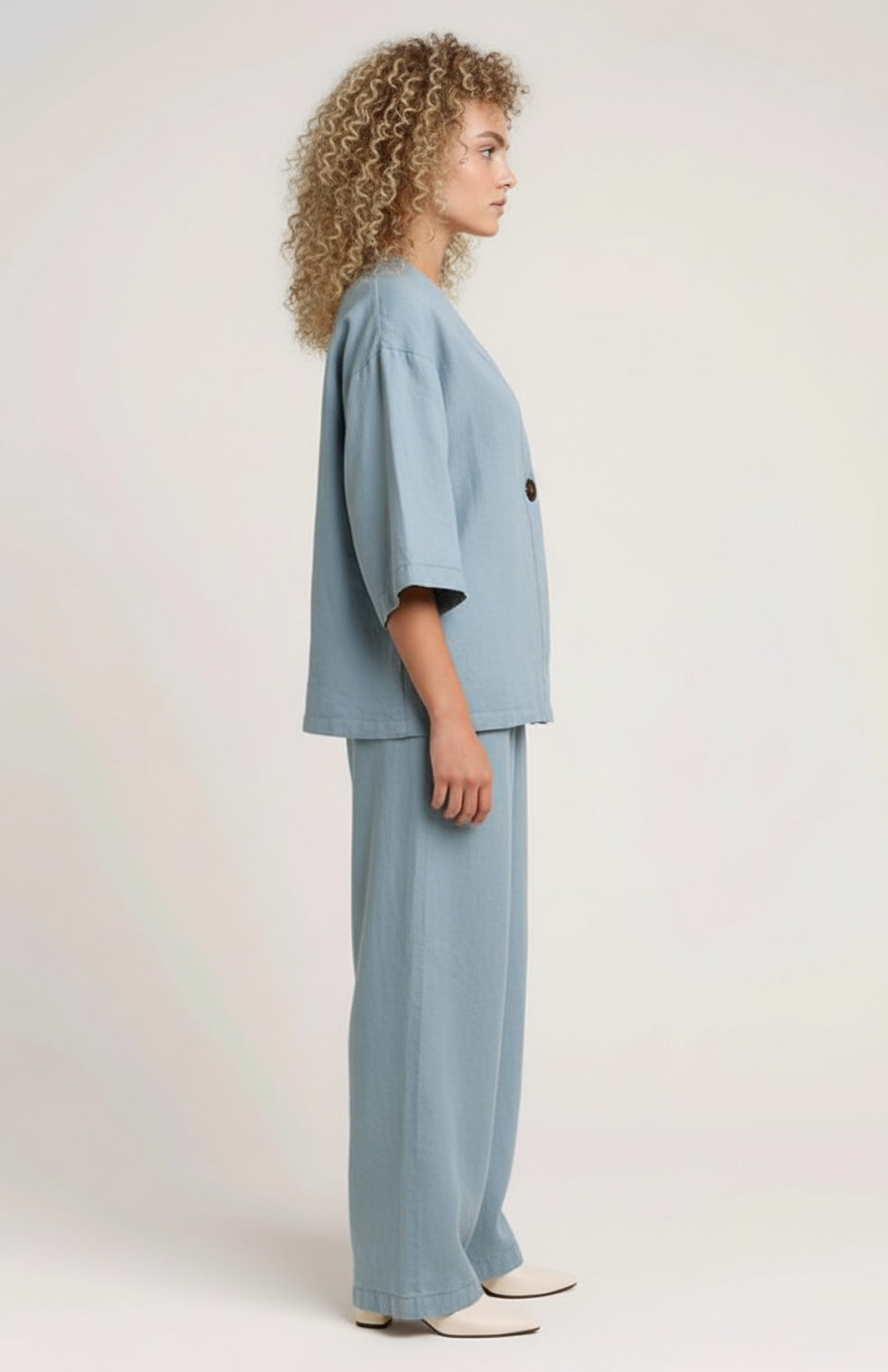 Dwuczęściowy zestaw loungewear o luźnym kroju