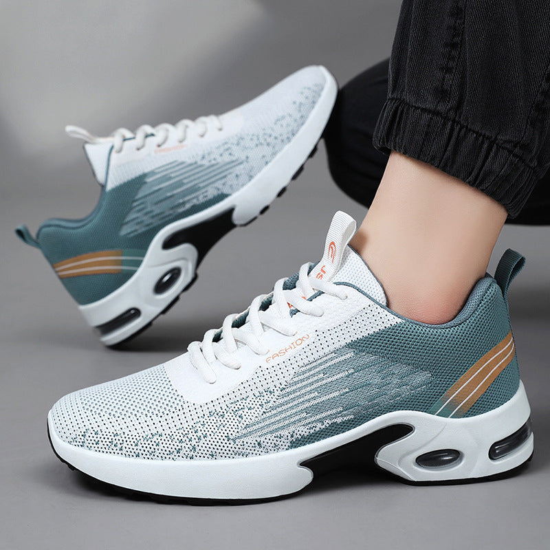 Lekkie męskie sneakersy ortopedyczne z amortyzującą podeszwą - Jasnoniebieski